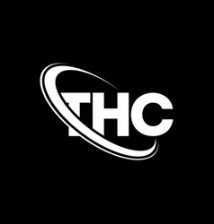 Thc Logo Letter Letter Logo Design