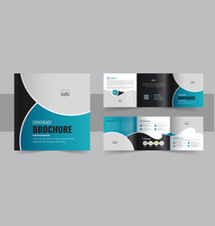 Creative Conference Square Trifold Brochure