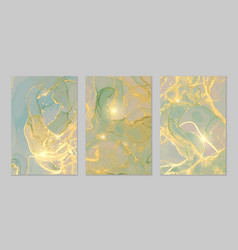 Luxury Jade Yellow And Gold Marble Abstract