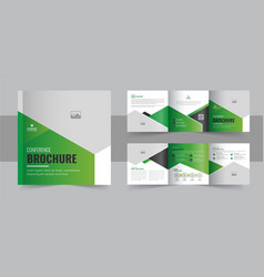 Creative Conference Square Trifold Brochure