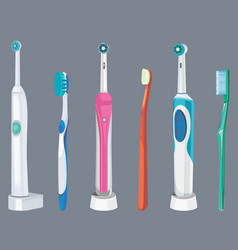 Set Different Toothbrushes