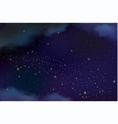 Gold Star Sky Magic Night Starlight Glitter