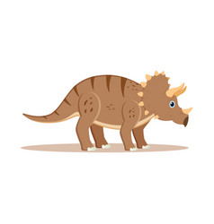 Triceratops Dinosaur Cartoon Character