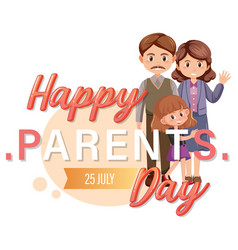 National Parents Day Poster Design