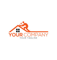 Construction Home House Builders Repair Logo