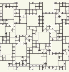 Squares Of Different Sizes Pattern