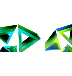 Triangle Abstract Background 3d Basic