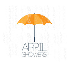 April Showers May Flowers Template Design