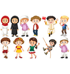 Set Children From Different Countries