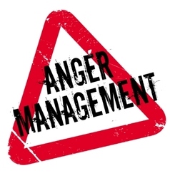 Anger Management Rubber Stamp