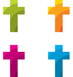 Colored Cross Set