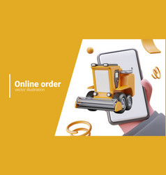 Concept Of Online Ordering Of Agricultural