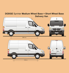 Dodge Sprinter Mwb And Swb Cargo Van