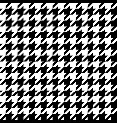 Houndstooth Classic Pattern For Fabric Wallpaper