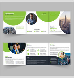 Square Tri Fold Brochure Design