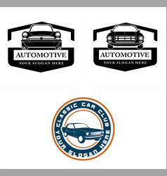 Automotive Car Service Shop Business Logo Design