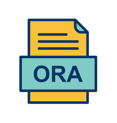 Ora File Document Icon