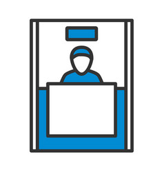 Bank Clerk Icon