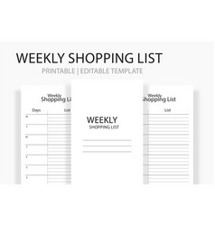 Grocery List Ideas And Free Printable Shop