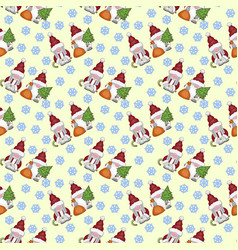 Seamless Christmas Winter Pattern