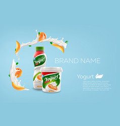 Whole Milk Yogurt Bottle And Jar Design