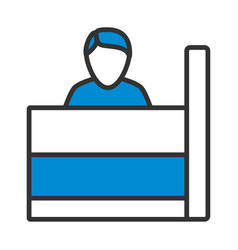 Bank Clerk Icon