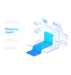 Financial Report White Concept