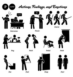 Stick Figure Human People Man Action Feelings