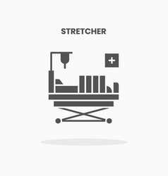 Stretcher Glyph Icon