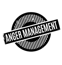 Anger Management Rubber Stamp