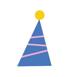 Birthday Hat Icon Of Paper