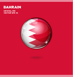 Bahrain Flag 3d Buttons