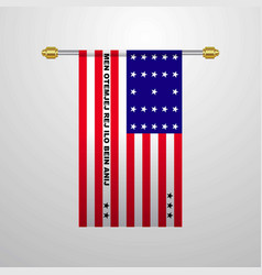 Bikini Atoll Hanging Flag