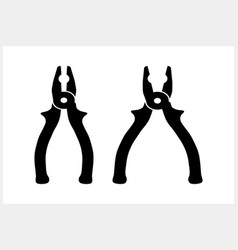 Stencil Pliers Icon Tools Clipart