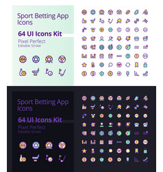 Sport Betting App Pixel Perfect Rgb Color Ui