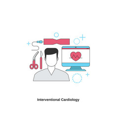 Interventional Cardiology Concept