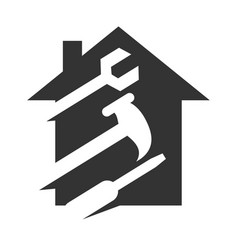 Construction Renovation Fast Logo Icon Brand