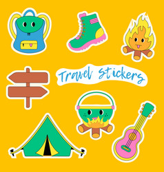 Camping Stickers