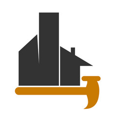 Construction Renovation Fast Logo Icon Brand