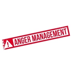 Anger Management Rubber Stamp