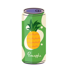 Soda Pineapple Can