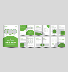 Corporate Company Profile Brochure Template Design