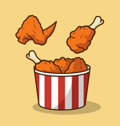 Bucket Of Fried Chicken