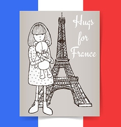 Sketch Condolences For France Poster