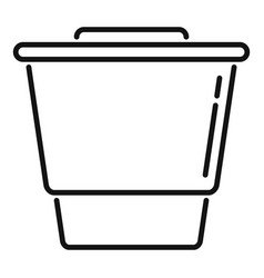 Capsule Cup Icon Outline Espresso Cup