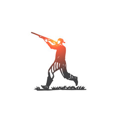 Sniper silhouette Royalty Free Vector Image - VectorStock