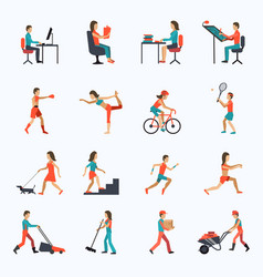 Physical Activity Icons