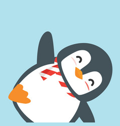 Cute Happy Penguin Cartoon