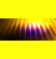 Light Beams Neon Lines Abstract Background