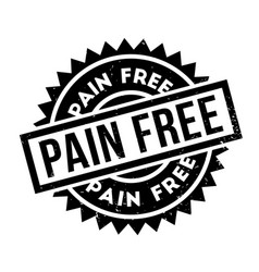 Pain Free Rubber Stamp